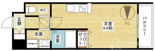 エクセレント上新20【3階】の間取り