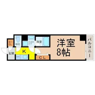 ブランシエスタ金山【4階】の間取り