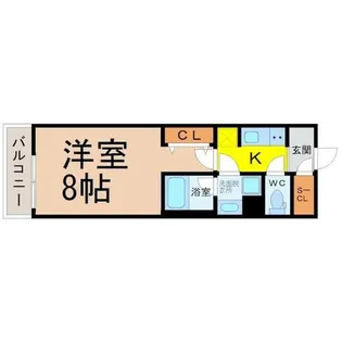 ブランシエスタ金山【11階】の間取り