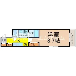 ザ ルミナス トキワ【3階】の間取り