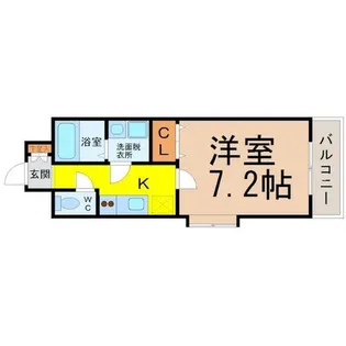 クレシェール大須【9階】の間取り