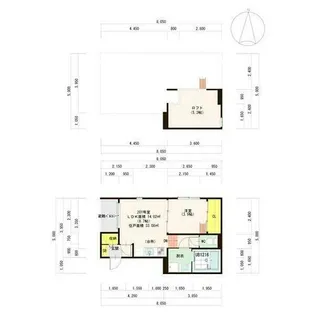 クレスト高畑【2階】の間取り