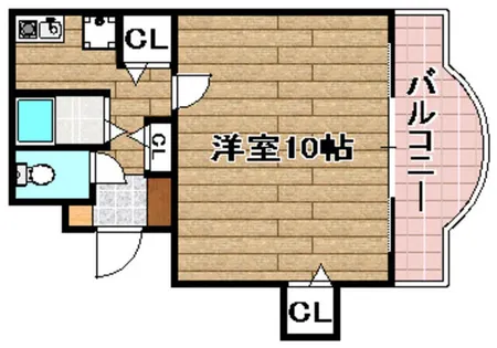ロイヤル高槻【5階】の間取り