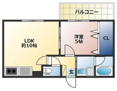 ルポ田原23【302号室】の間取り