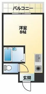 アンヘルム杭全【7階】の間取り