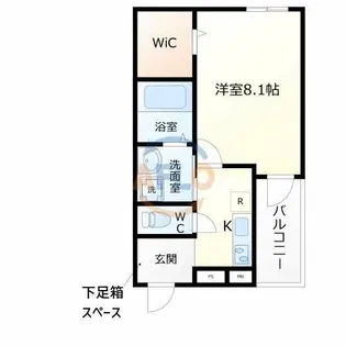 フジパレス今川公園東Ⅰ番館【1階】の間取り