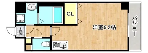 ラグタイム平野【2階】の間取り