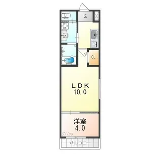 LOVE it堺東【2階】の間取り