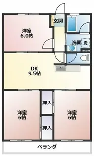 パークサイドハイムⅠ【202号室】の間取り