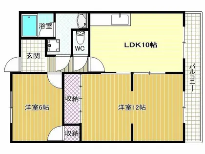 パークロイヤル宮山【3階】の間取り