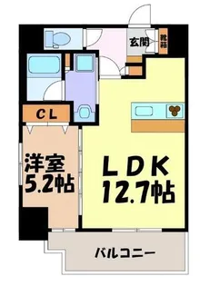 スプランディッド大須門前町【11階】の間取り