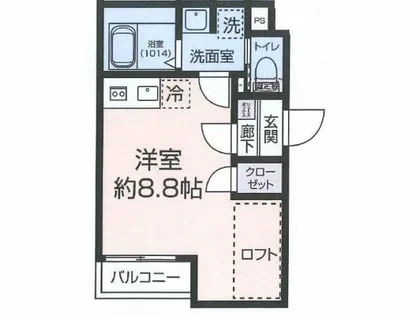 CLAN ONE【2階】の間取り