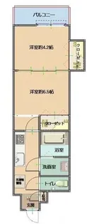 門司港レトロプリンセス【4階】の間取り