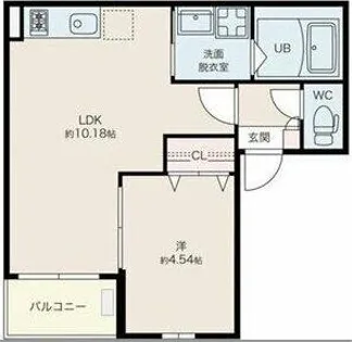 Jack tokonameminatoⅠ【2階】の間取り