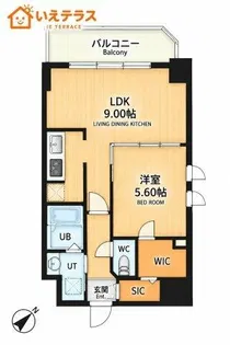 S-RESIDENCE神戸磯上通【11階】の間取り