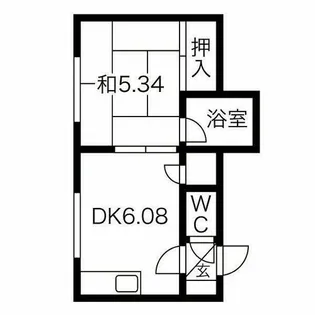 インペリアル23【3階】の間取り