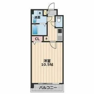 マ・メゾン瑞穂【1階】の間取り