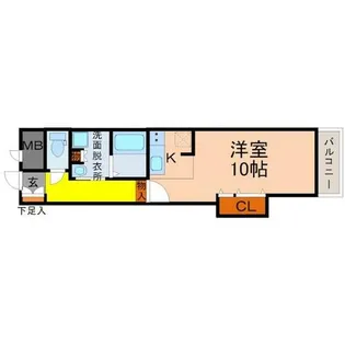 パルタマレ神宮【4階】の間取り