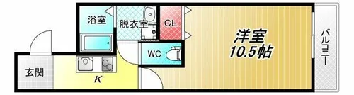 フジパレス西脇Ⅰ番館【2階】の間取り