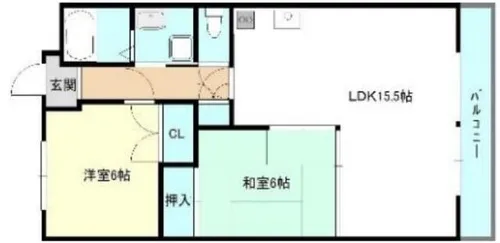 ヴィラ・プリマベーラ【2階】の間取り