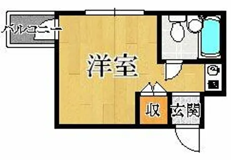 ファシールみや【2階】の間取り