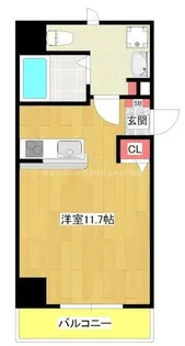 パウゼドーム前【8階】の間取り