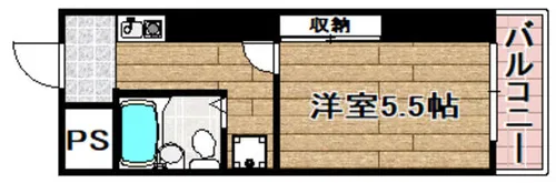 アンフィニィ西町【1階】の間取り