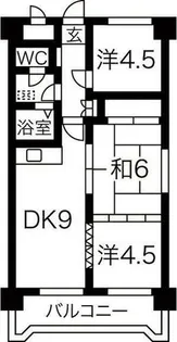 3LDKの間取り画像