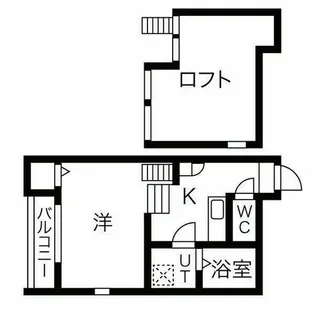 1SKの間取り画像