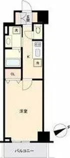 グランルクレ新栄ウエスト【2階】の間取り