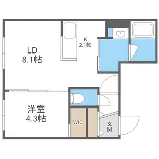 LINK N19【1階】の間取り