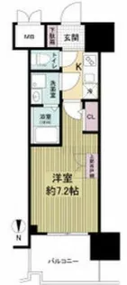 セレニテ本町東リアン【5階】の間取り