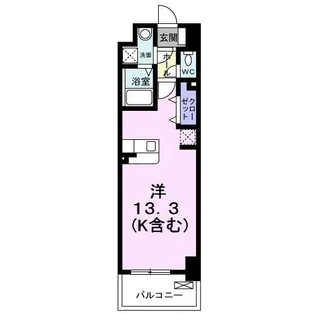 福岡県福岡市東区多の津5丁目【マンション】の間取り