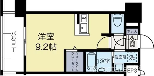 福岡県福岡市博多区対馬小路【マンション】の間取り