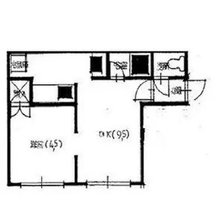 夢ハウス【203号室】の間取り
