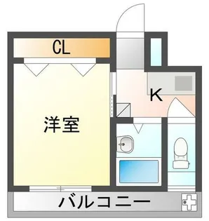 ギャラント石土【4階】の間取り