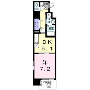 ベーシック・グローブ【1105号室】の間取り