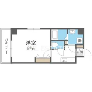 グランシエール都島【9階】の間取り