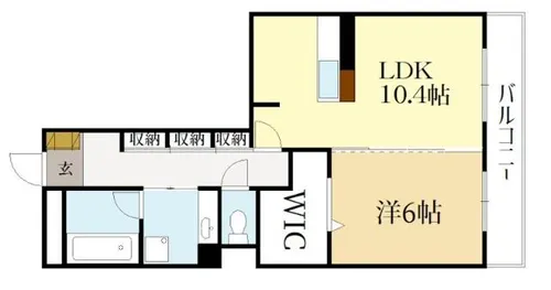 京都府宇治市木幡熊小路【アパート】の間取り