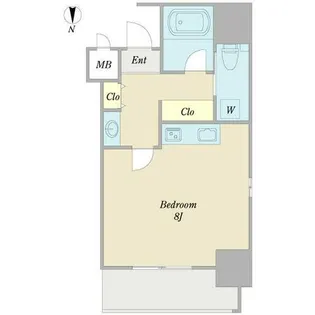ル・ブルー鶴舞【10階】の間取り