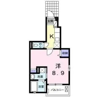 ノイ ブローテ【1階】の間取り