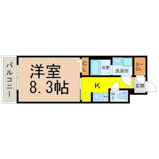 S-RESIDENCE金山WEST【2階】の間取り