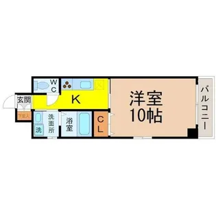 マイステージ則武【3階】の間取り