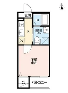 ZEN名駅【3階】の間取り