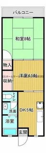 ヴォーグマンション【5階】の間取り