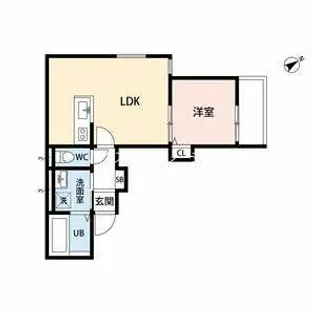 兵庫県尼崎市東園田町5丁目【マンション】の間取り