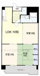 エムズコート沼本町【309号室】の間取り