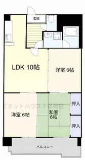 エムズコート沼本町【309号室】の間取り