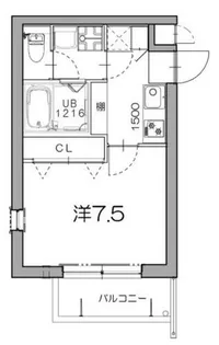 ネストル【1階】の間取り
