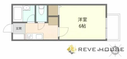 福岡県福岡市城南区茶山2丁目【アパート】の間取り
